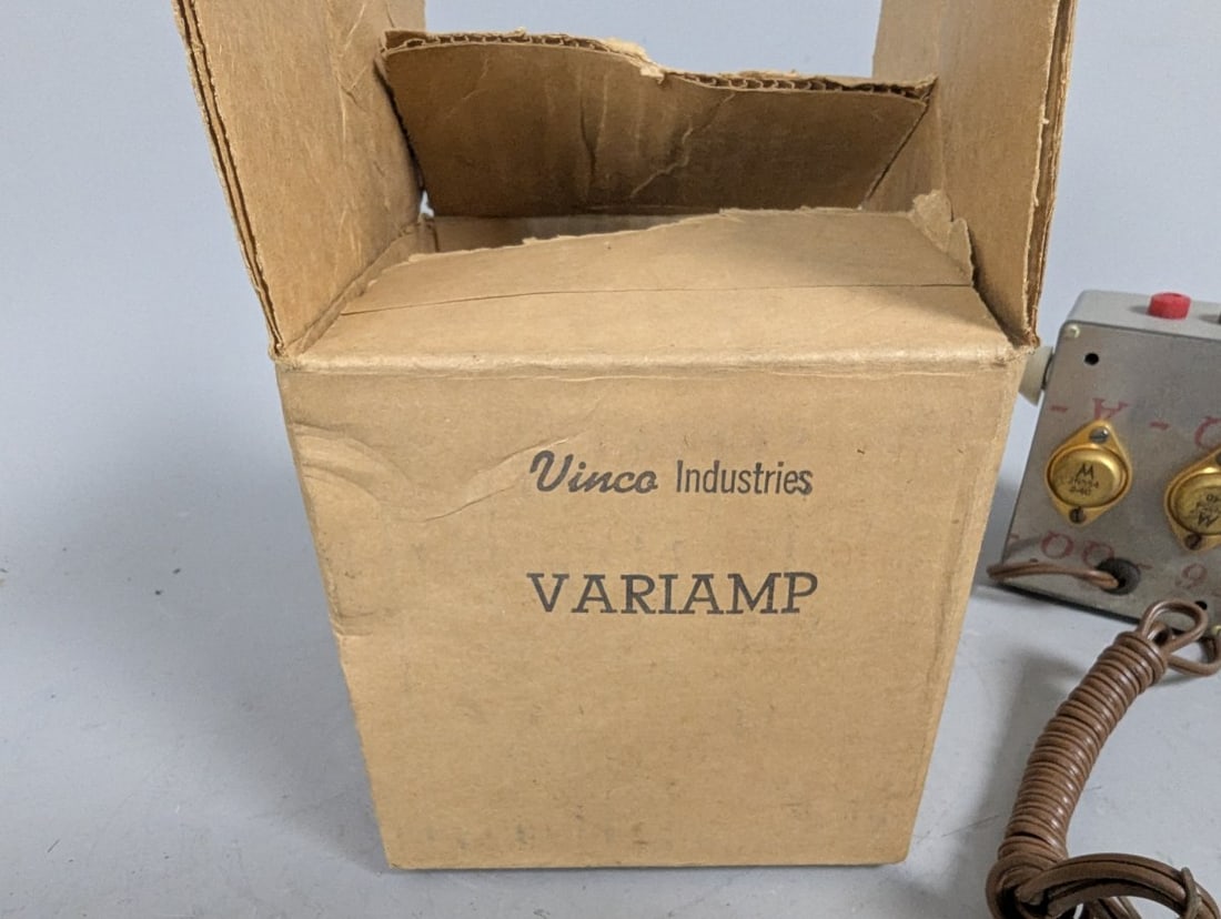 Vinco Variamp Meter Vintage Electronics New Old Stock with Original Box and Accessories - 5