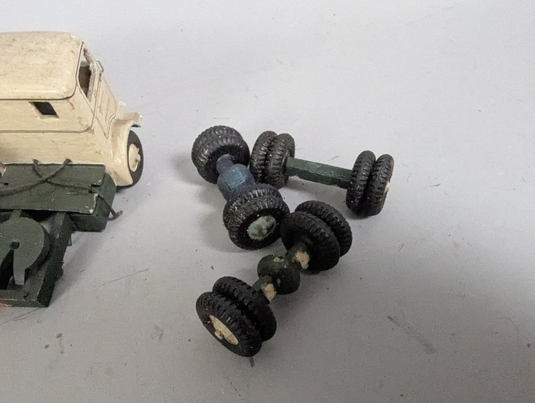 Master-Made Wooden Trucks & Trailers Collection Vintage Hand-Painted Chicago Toys - 6