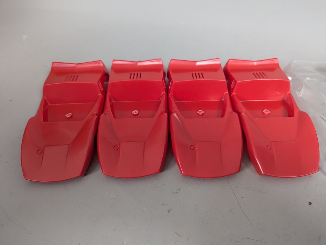 Lot of 10 Bat Style Slot Car Bodies NOS for Collectors and Racers - 2