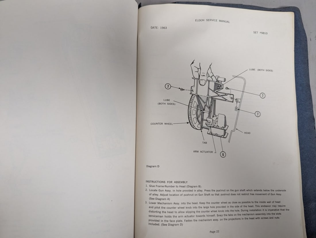Eldon Industries 1963 Road Race Service Manual for Slot Car Collectors and Restorers - 6