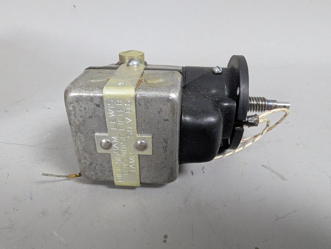 John Oster Mfg. Co. Vintage Shunt Motor with Filter Industrial Aviation Part - 4