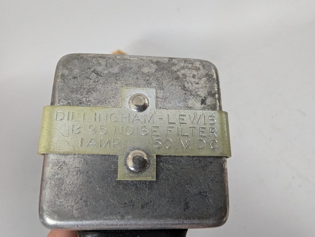 John Oster Mfg. Co. Vintage Shunt Motor with Filter Industrial Aviation Part - 5
