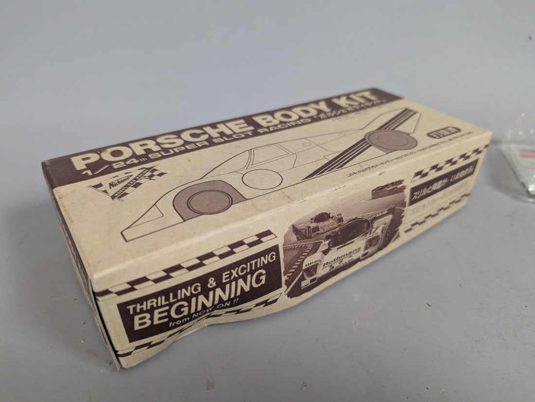 Nichimo 1/24 Super Slot Racing Porsche Body Kit SSR2403-1000 Vintage Model Kit - 2