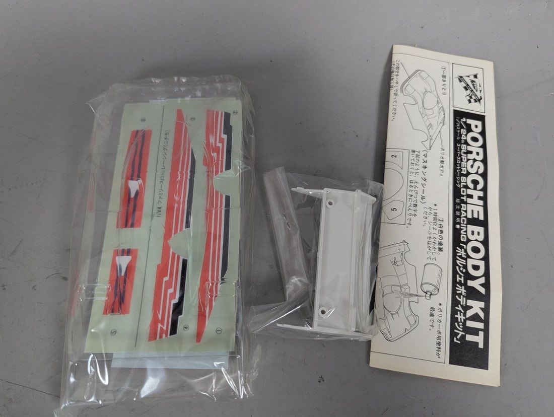 Nichimo 1/24 Super Slot Racing Porsche Body Kit SSR2403-1000 Vintage Model Kit - 4