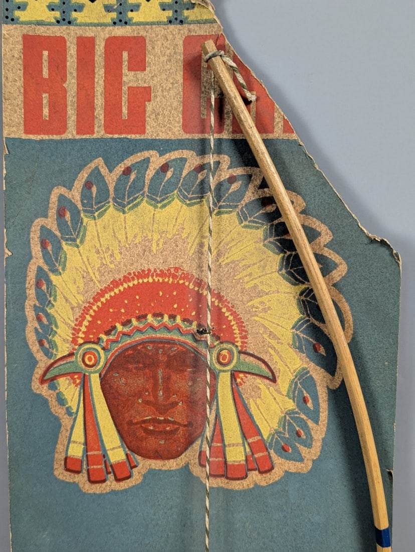Vintage Rollin Wilson Co Big Chief No 30 Toy Archery Set Classic Collectible - 2
