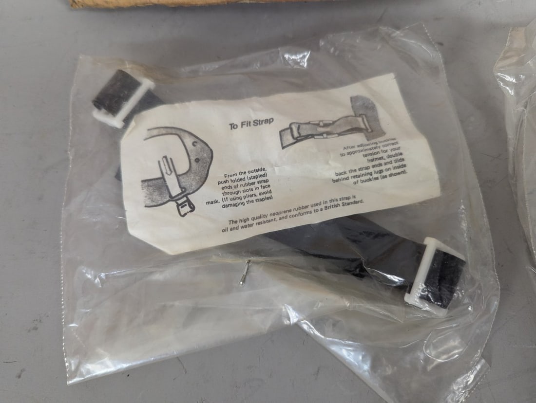Vintage Stadium Turbo Vision Face Shield NOS Rare Motorcycle Scooter Accessory - 5
