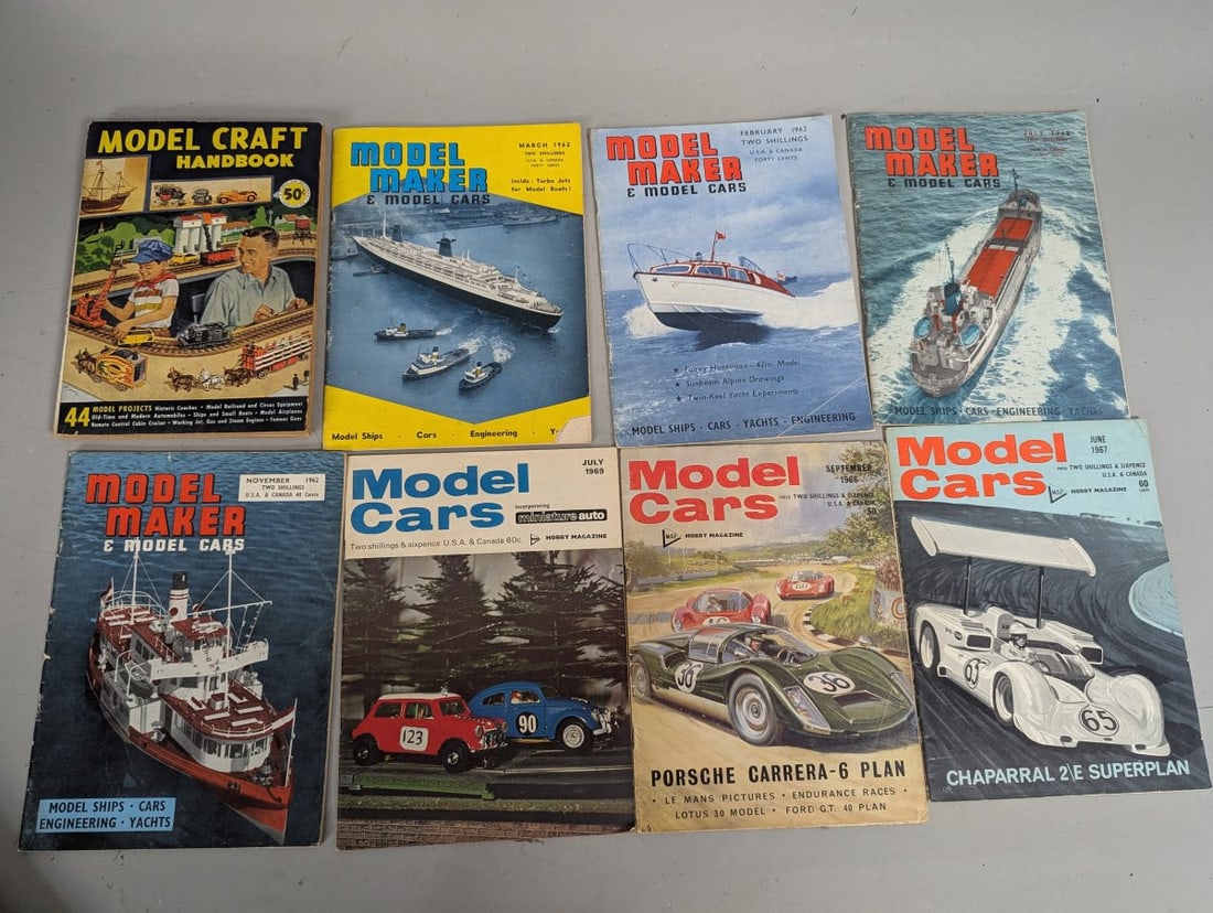 Lot of 58 Vintage Assorted Model Magazines for Model Builders and Collectors - 2