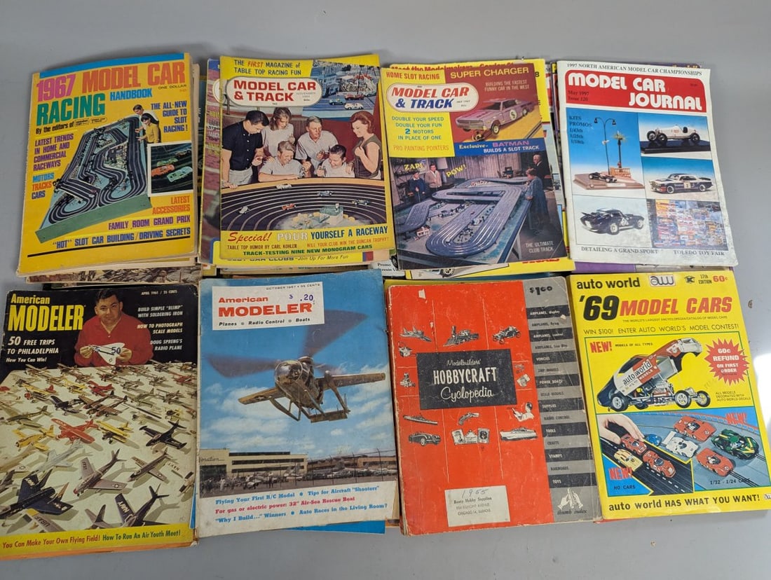 Lot of 58 Vintage Assorted Model Magazines for Model Builders and Collectors - 6