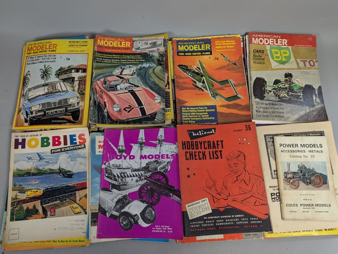 Lot of 58 Vintage Assorted Model Magazines for Model Builders and Collectors - 7