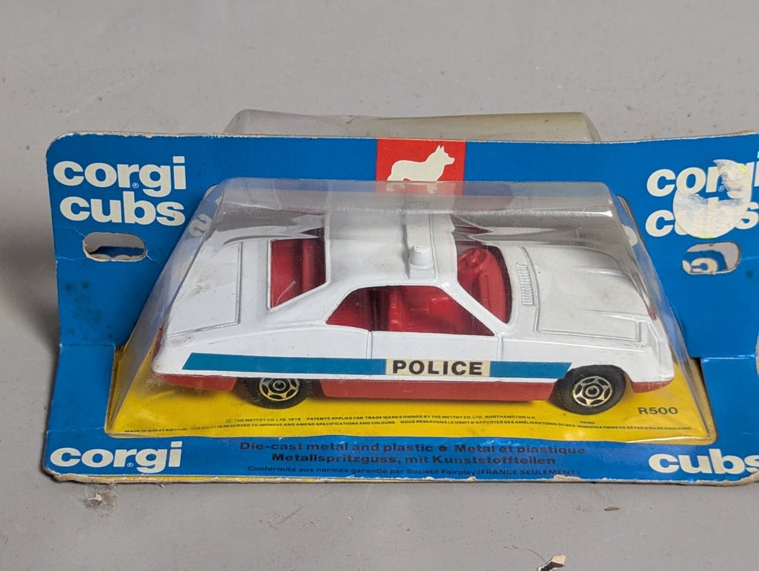 Corgi Die-Cast Toy Vehicle Collection Heinkel Economy Cars & R500 Police Car - 7