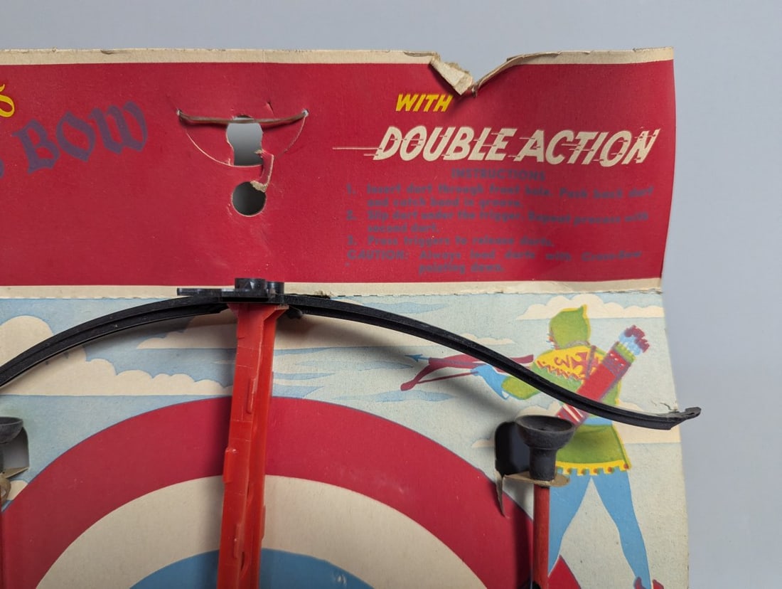 Vintage Multiple Products Corp Crusader's Cross Bow Toy Set New Old Stock Rare Collectible - 3