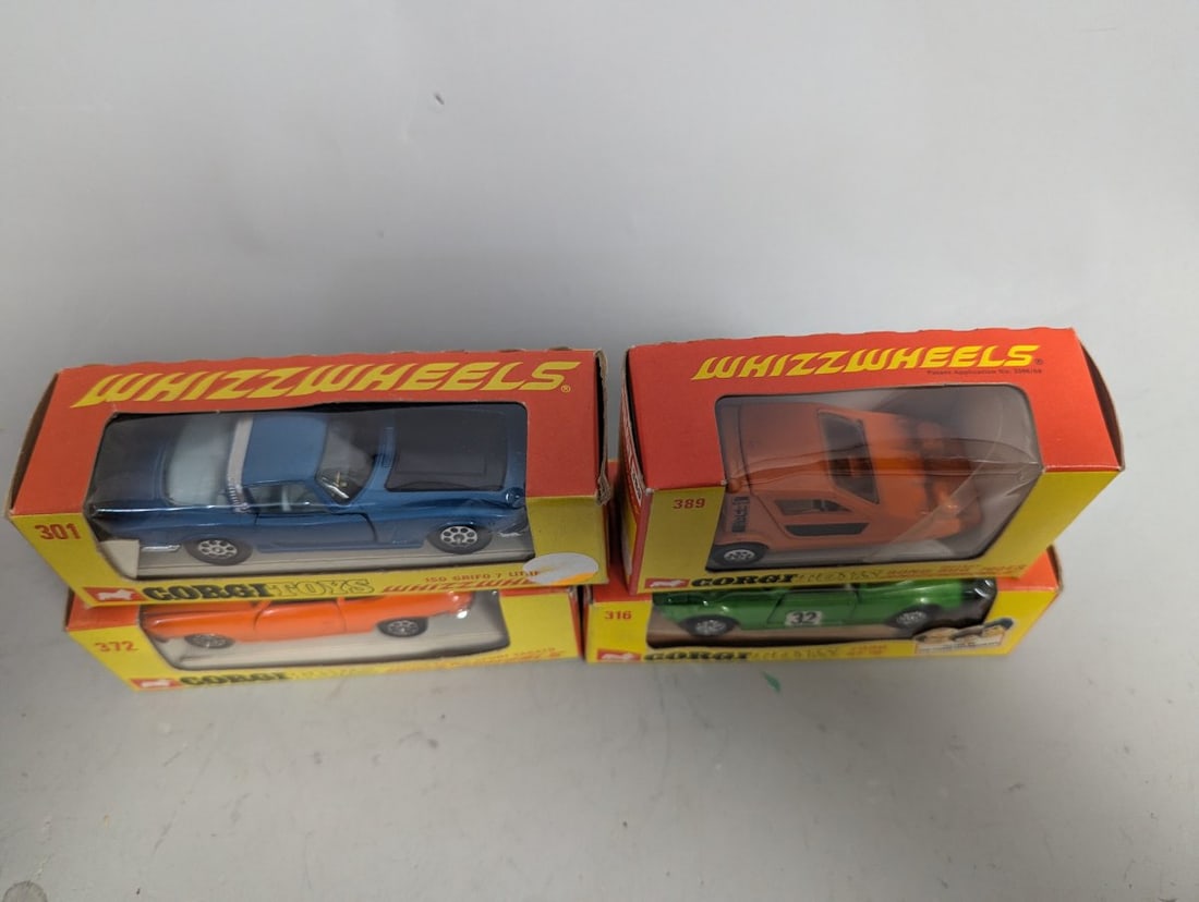 Corgi Whizzwheels Collection die-cast Model Cars 1970s Nostalgia New old stock - 2