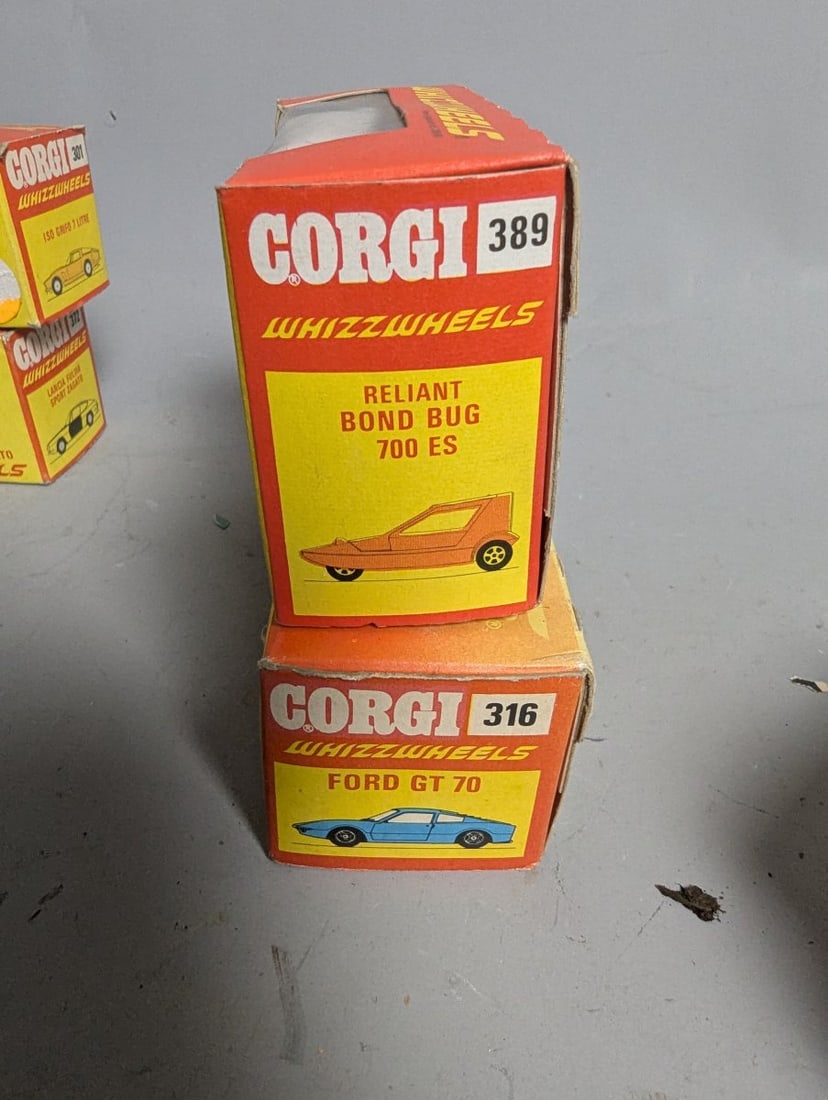Corgi Whizzwheels Collection die-cast Model Cars 1970s Nostalgia New old stock - 3