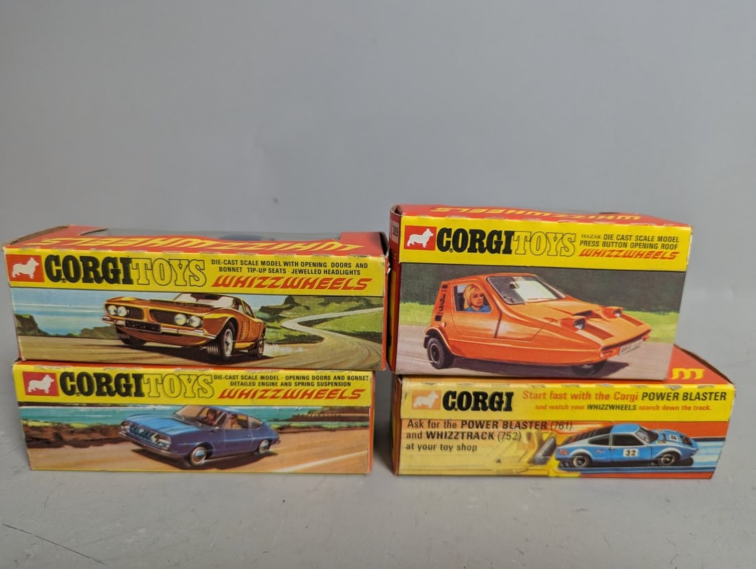 Corgi Whizzwheels Collection die-cast Model Cars 1970s Nostalgia New old stock - 5