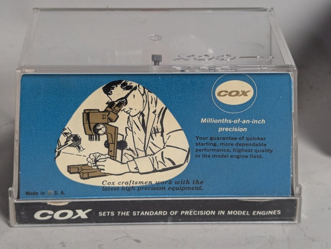 Cox Medallion .09 Front Rotary Valve Sport-Stunt Engine Collectible Model Airplane Engine - 5