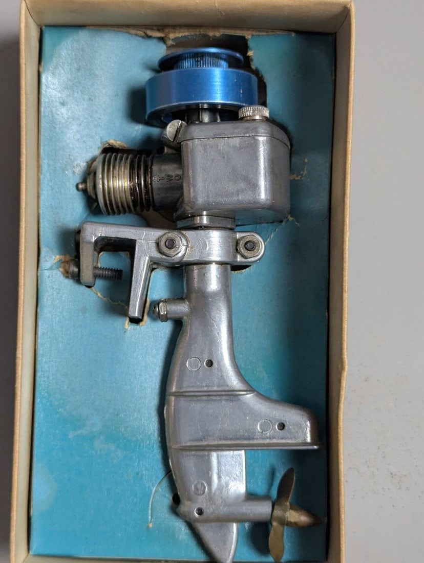 Vintage Atwood Outboard Miniature Marine Engine NOS Precision Built Model Engine - 4
