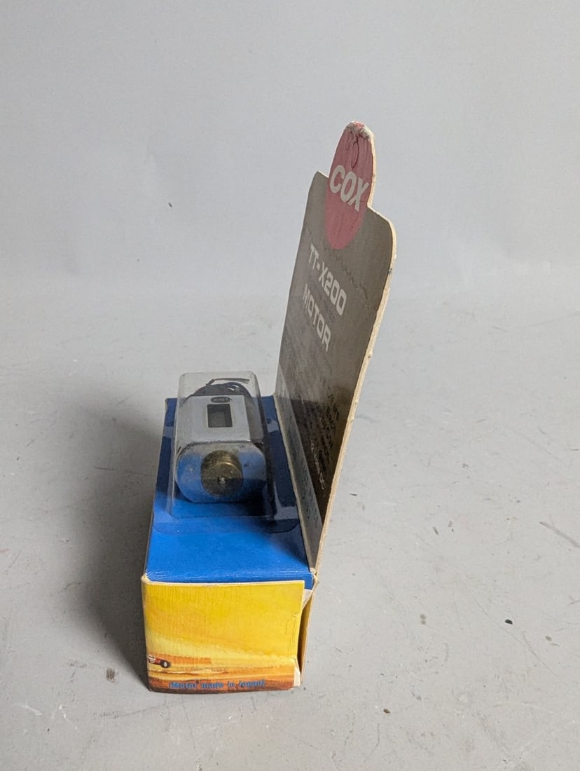 Cox TT-X200 Tachometer-Tested Slot Car Motor Vintage NOS Collectible Model - 5