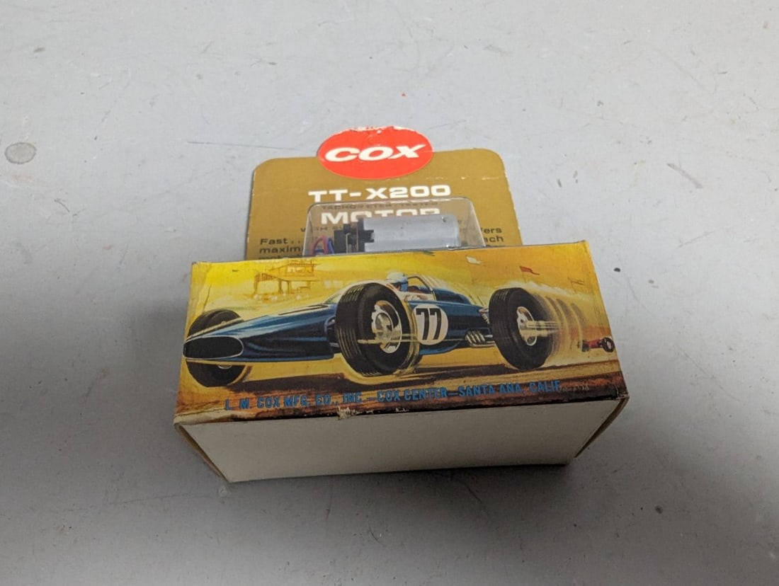 Cox TT-X200 Tachometer-Tested Slot Car Motor Vintage NOS Collectible Model - 6