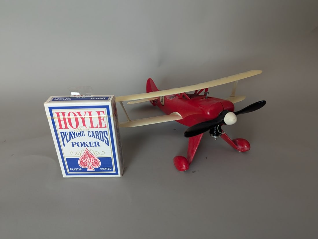 Vintage Cox Thimble Drome PT-19 Trainer Control Line Airplane with Original Box - 8