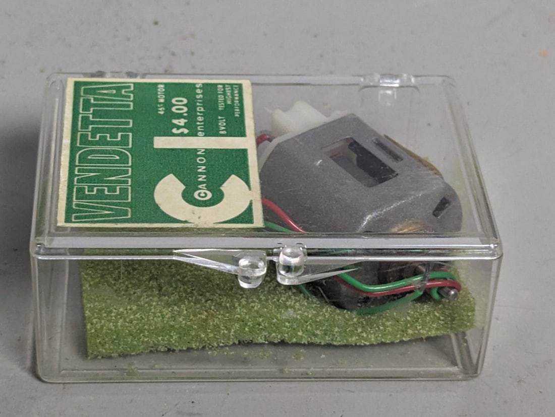 Cannon Enterprises Vendetta 465 Slot Car Motor Rare NOS Collectible Vintage - 2