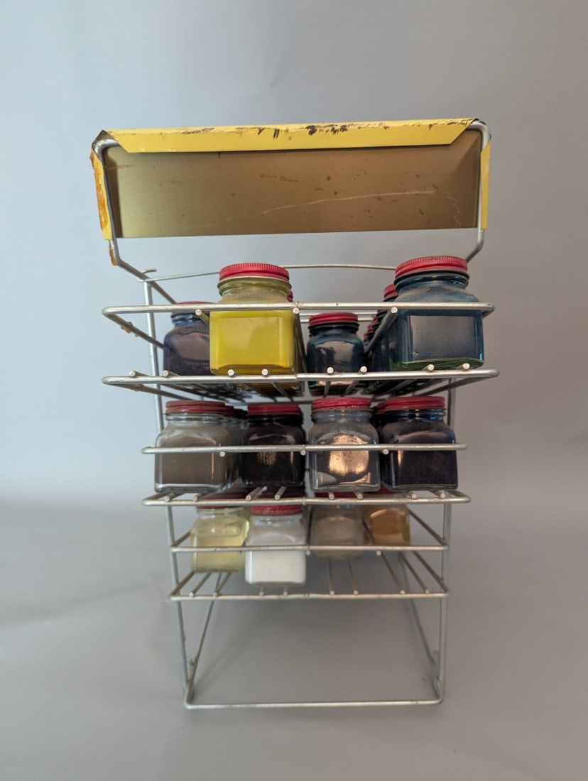 Vintage Testors Butyrate Dope Store Display Rack with 55 Bottles Collectible Memorabilia - 3