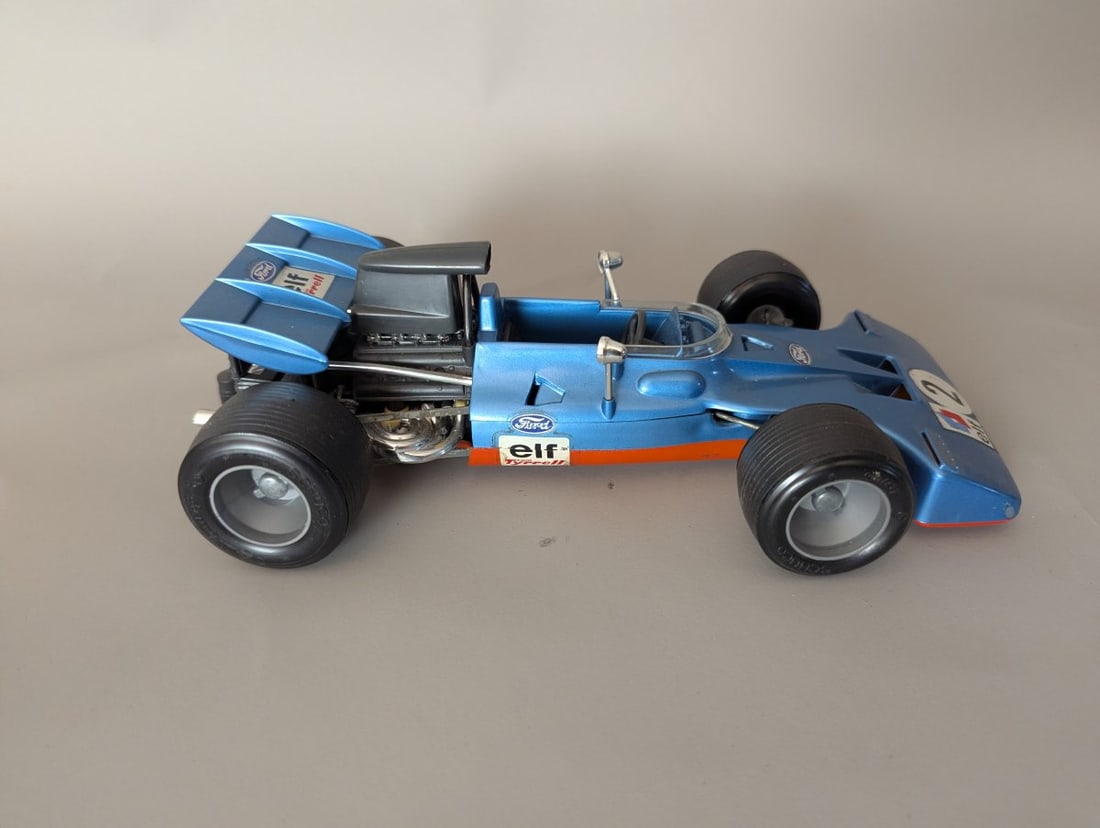 Gama Tyrrell Ford Formula 1 Race Car Model Collectible Made in Germany - 5