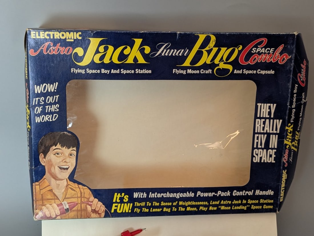 Victor Stanzel Electronic Astro Jack Lunar Bug Vintage Space Toy Collectible - 2