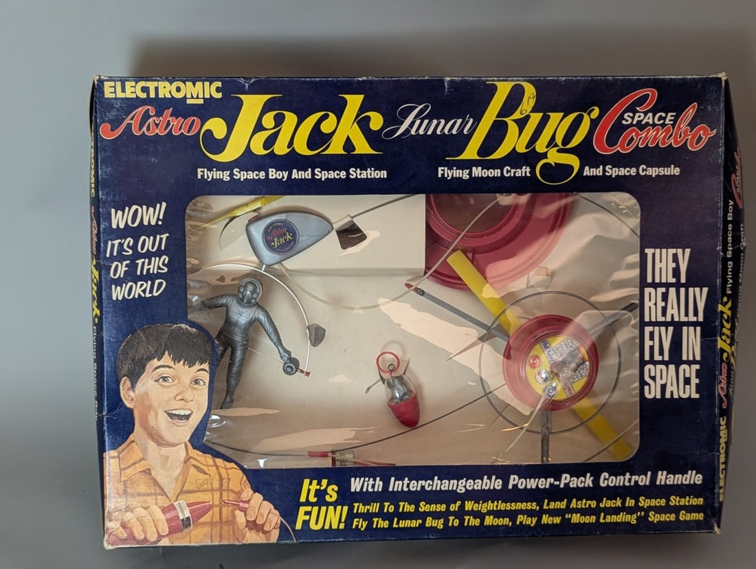 Victor Stanzel Electronic Astro Jack Lunar Bug Vintage Space Toy Collectible - 6