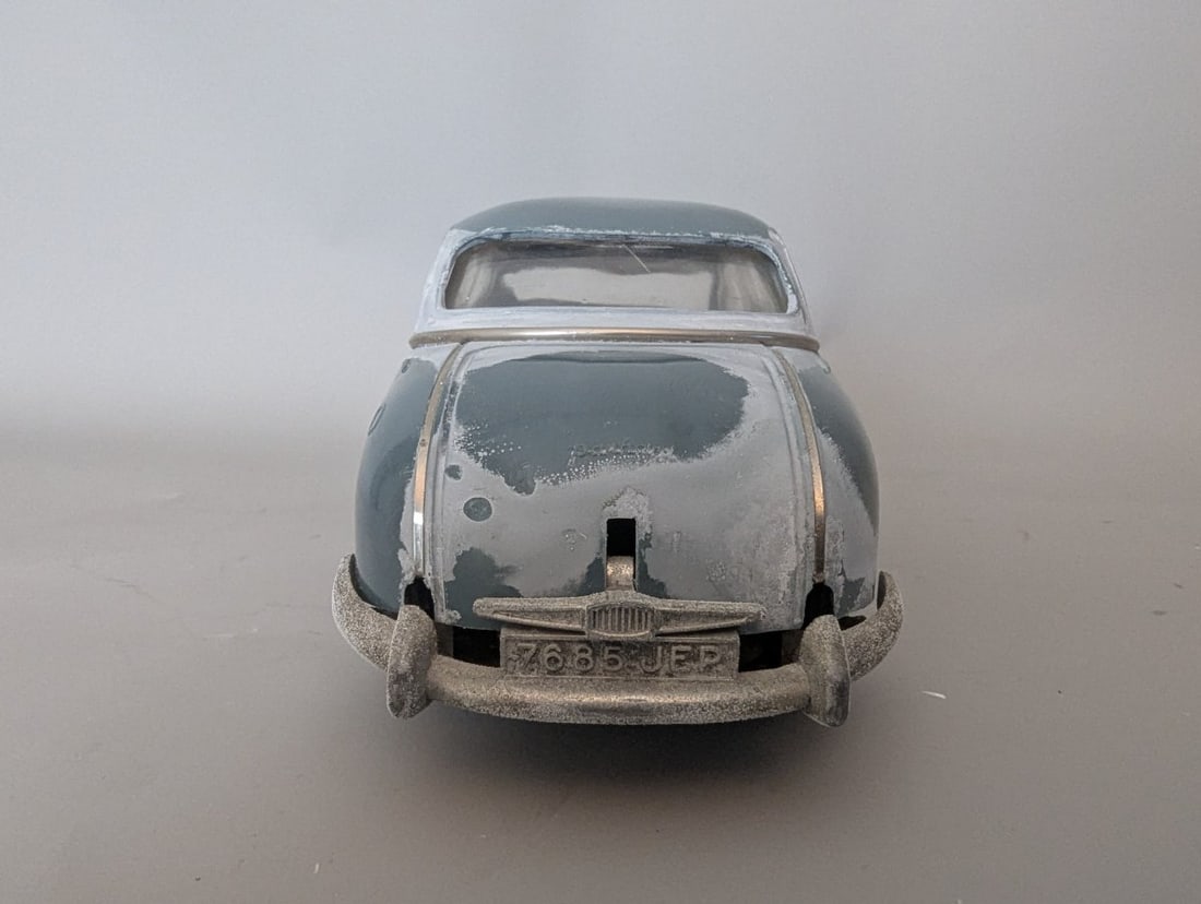 JEP Dyna 54 Panhard 1/15 Scale Tin Toy Cars for Parts or Restoration - 4