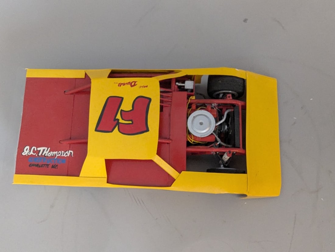 Custom Built 'Flintstone Flyer' Dirt Late Model Race Car by Jimmy Flintstone - 2
