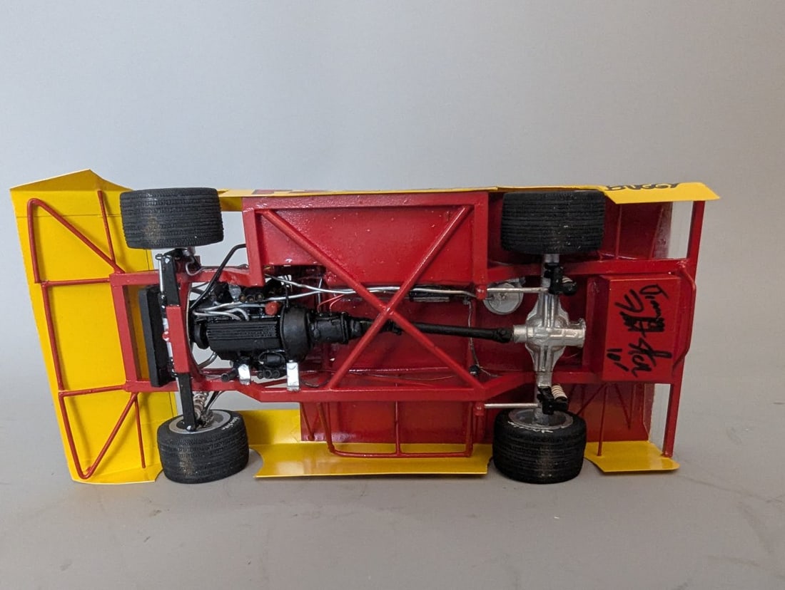 Custom Built 'Flintstone Flyer' Dirt Late Model Race Car by Jimmy Flintstone - 6