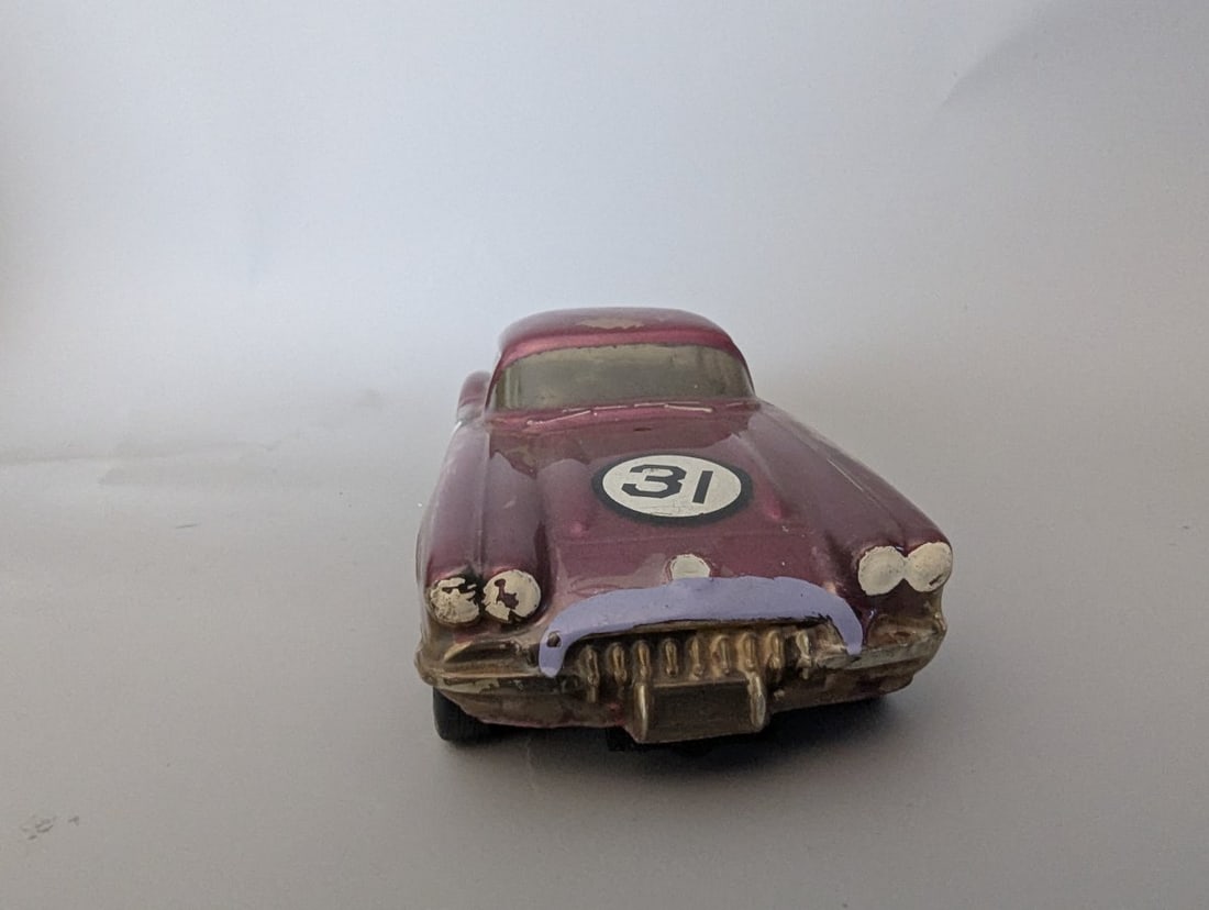 Vintage AMT Turnpike Slot Car 1957 Chevrolet Corvette Collectible Restoration Project - 2