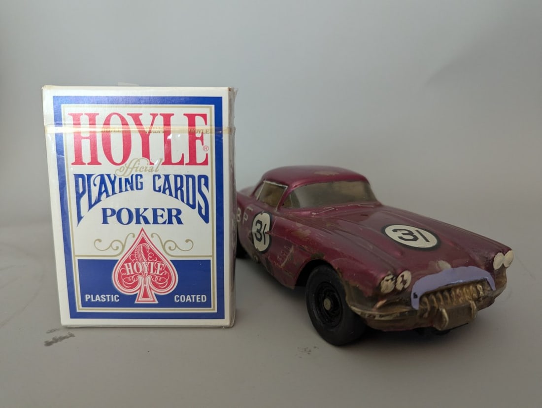 Vintage AMT Turnpike Slot Car 1957 Chevrolet Corvette Collectible Restoration Project - 9