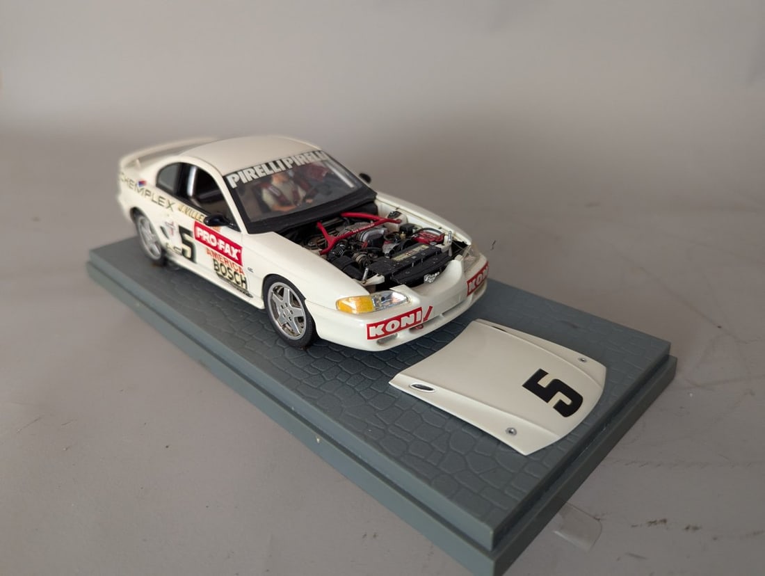 UT Models 1:18 Scale Ford Mustang #5 CET 1995 Villena Diecast Model Car: **Important** Please read below description on how to avoid high shipping costs. This magnificent UT Models 1:18 scale diecast car measures 10 x 4 1/2 x 3 inches, representing the #5 CET 1995 Ford Mus