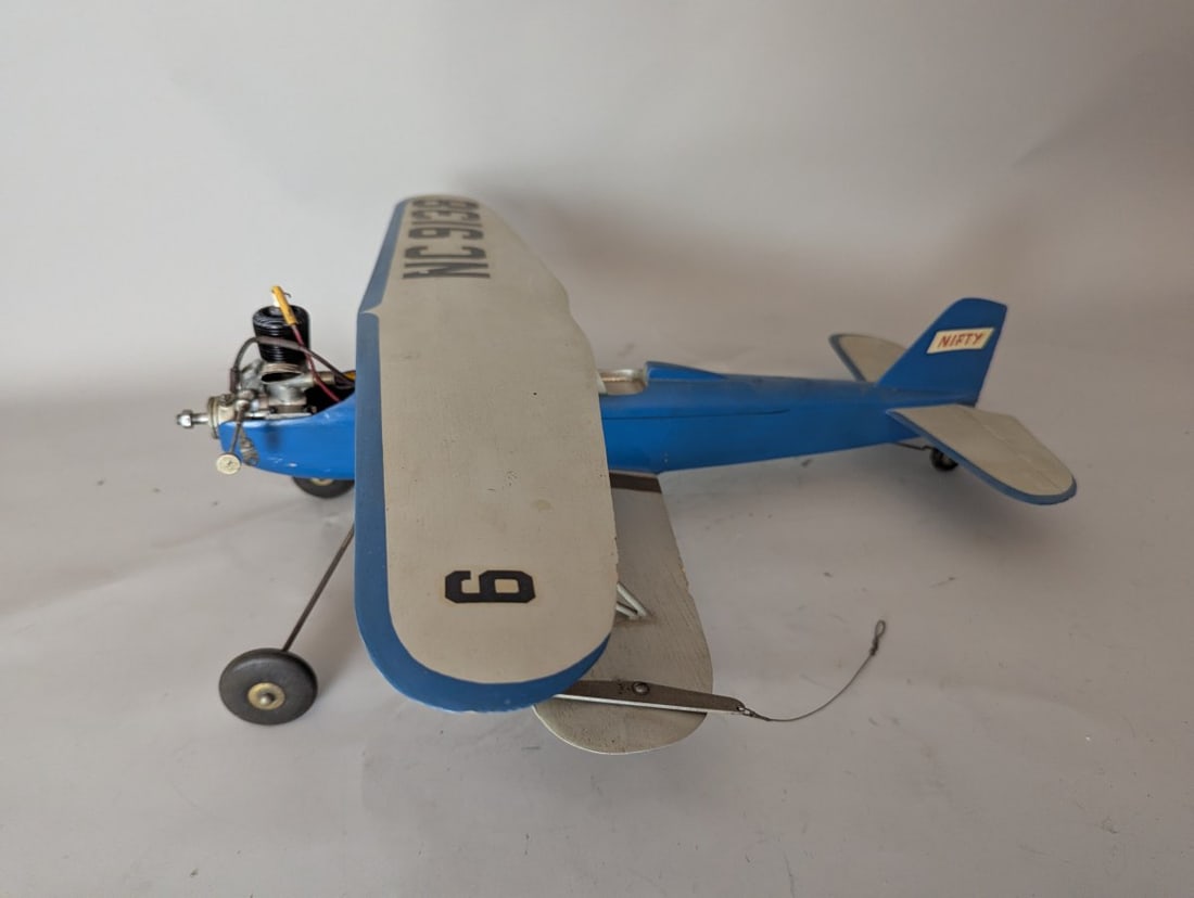 Vintage Berkeley Nifty Control Line Model Airplane Tether Aircraft for Collectors - 4