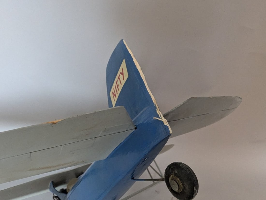 Vintage Berkeley Nifty Control Line Model Airplane Tether Aircraft for Collectors - 6