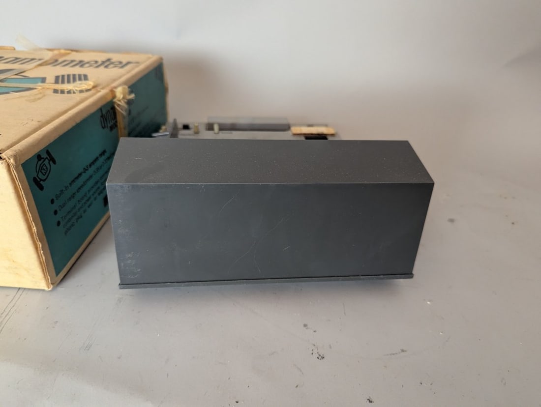 Vintage KF Industries Slot Car Dynamometer UL 69 & Thoric MRC Controller with Box - 3