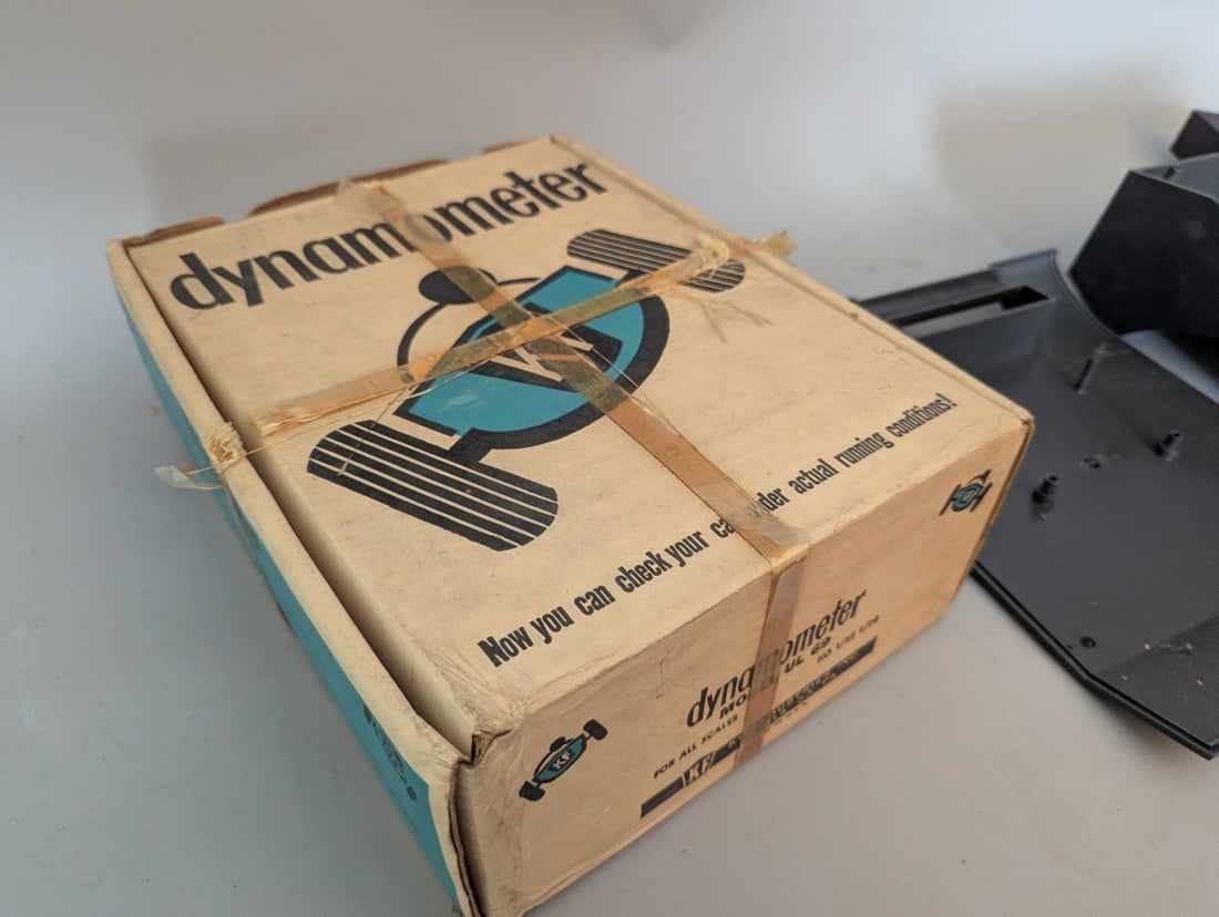 Vintage KF Industries Slot Car Dynamometer UL 69 & Thoric MRC Controller with Box - 7
