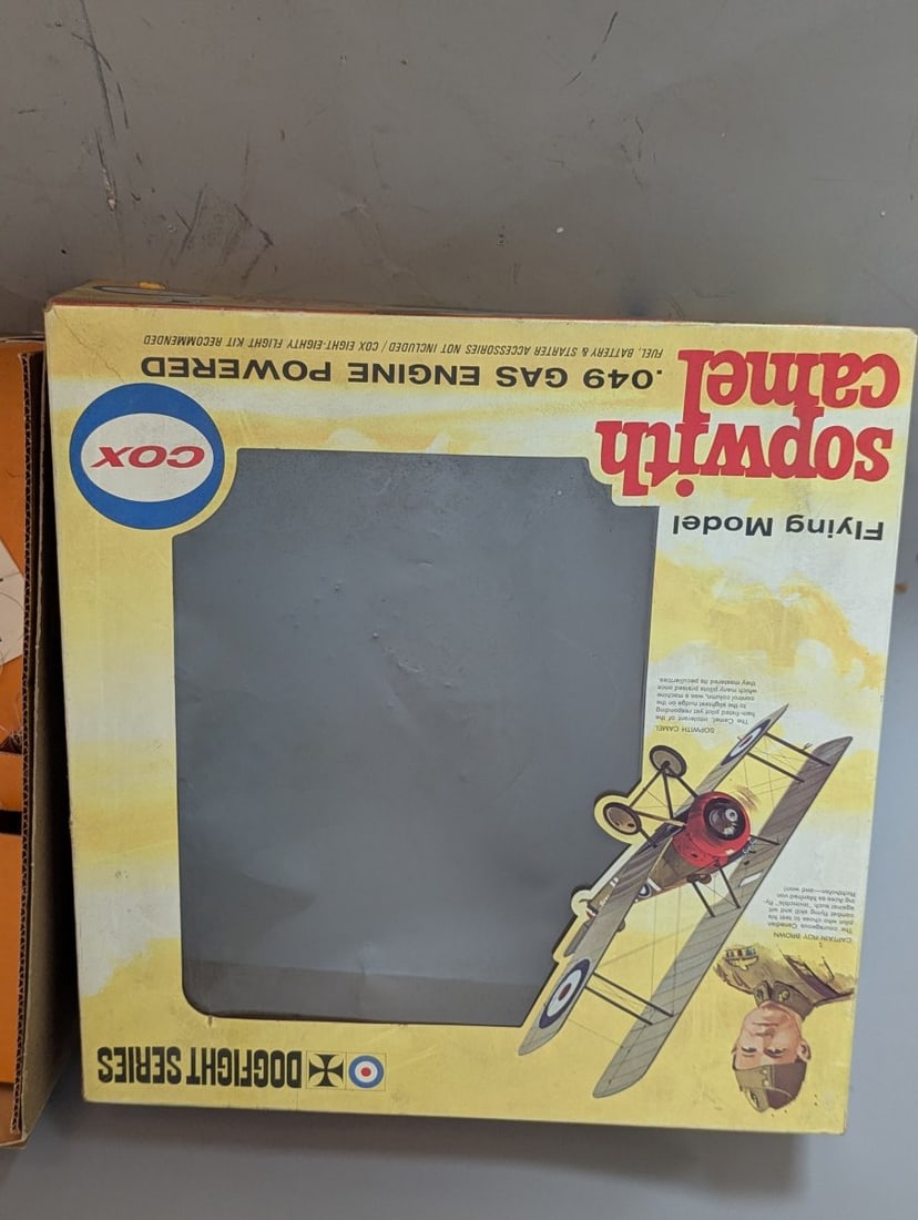 Cox Dogfight Series Sopwith Camel .049 Gas Engine Flying Model Collectible - 3