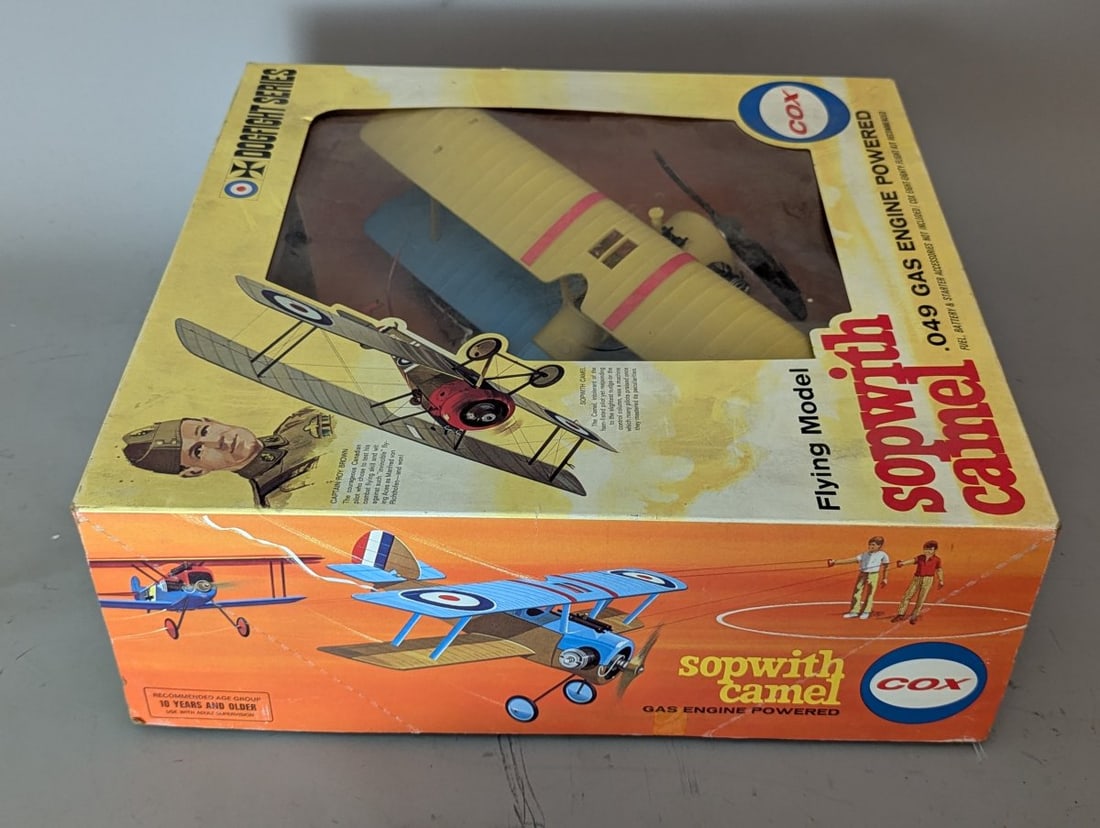 Cox Dogfight Series Sopwith Camel .049 Gas Engine Flying Model Collectible - 7