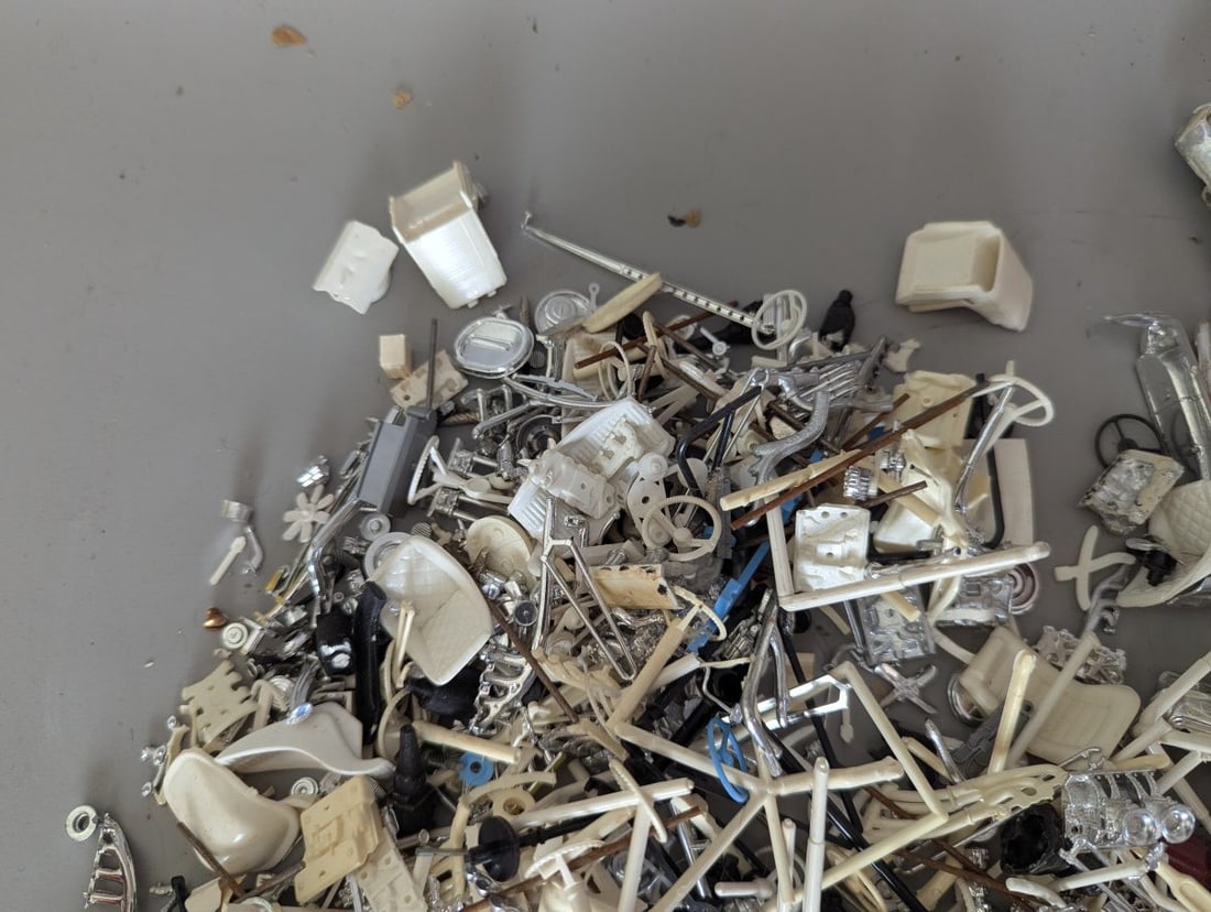 Large Lot of Vintage Plastic Model Car Parts AMT MPC Revell Hobby Restoration Kitbashing - 2