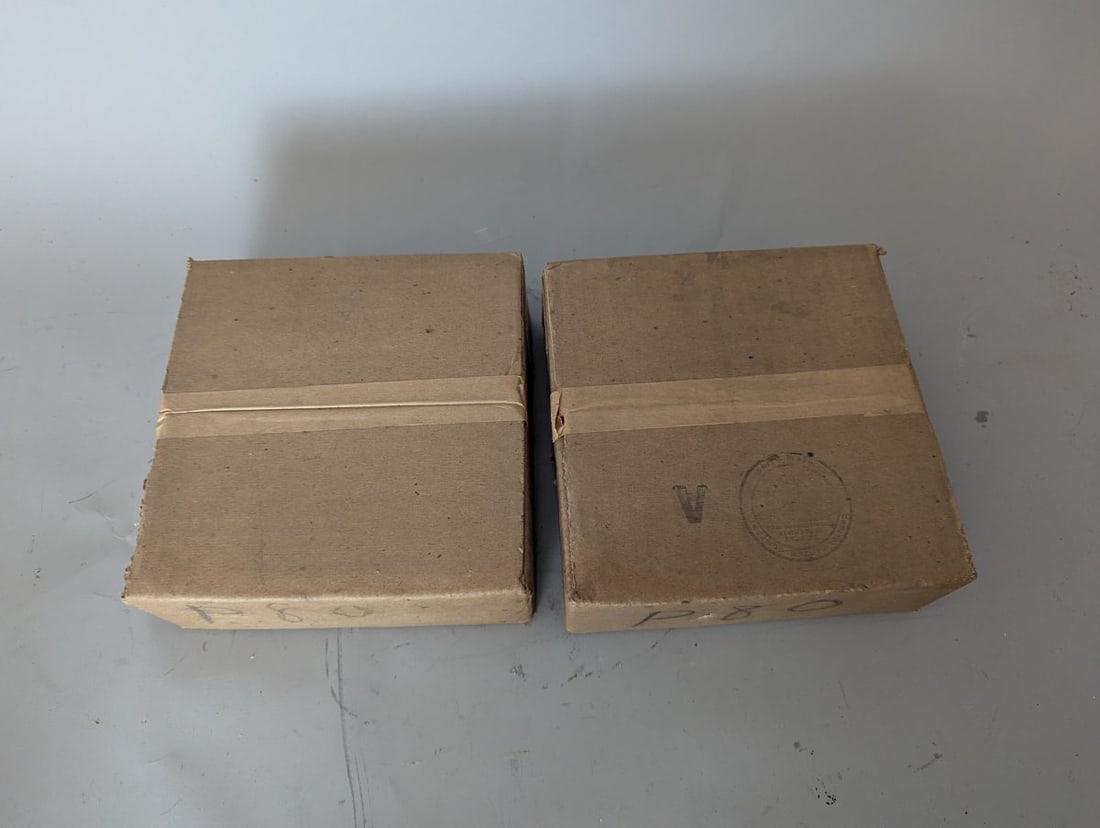WWII U.S.A.A.F. P-80 Shooting Star Aircraft Recognition Models Sealed Boxes Collection - 5