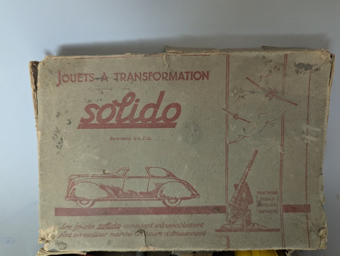 Solido Junior D Jouets-a-Transformation Die-Cast Toy Set Rare Collectible - 2