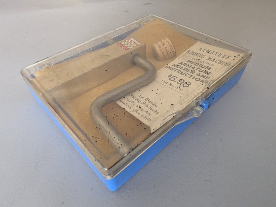 La Ganke Racing Armature Winding Machine Part No. 570 Vintage Slot Car Tool NOS - 4
