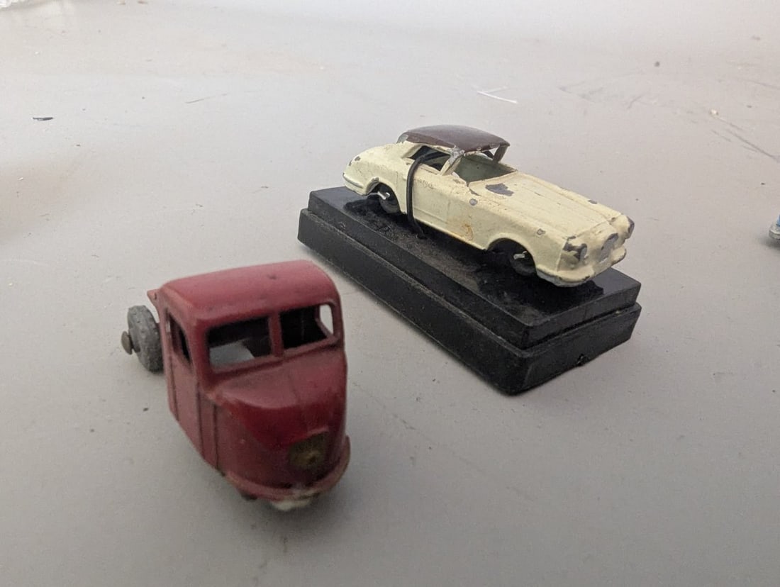 Vintage European Microcar Collection 9 Miniature Die-Cast Model Cars Siku Mini-Cars - 3