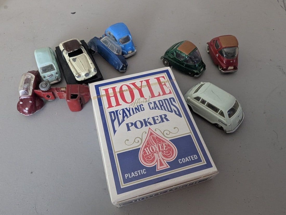 Vintage European Microcar Collection 9 Miniature Die-Cast Model Cars Siku Mini-Cars - 7