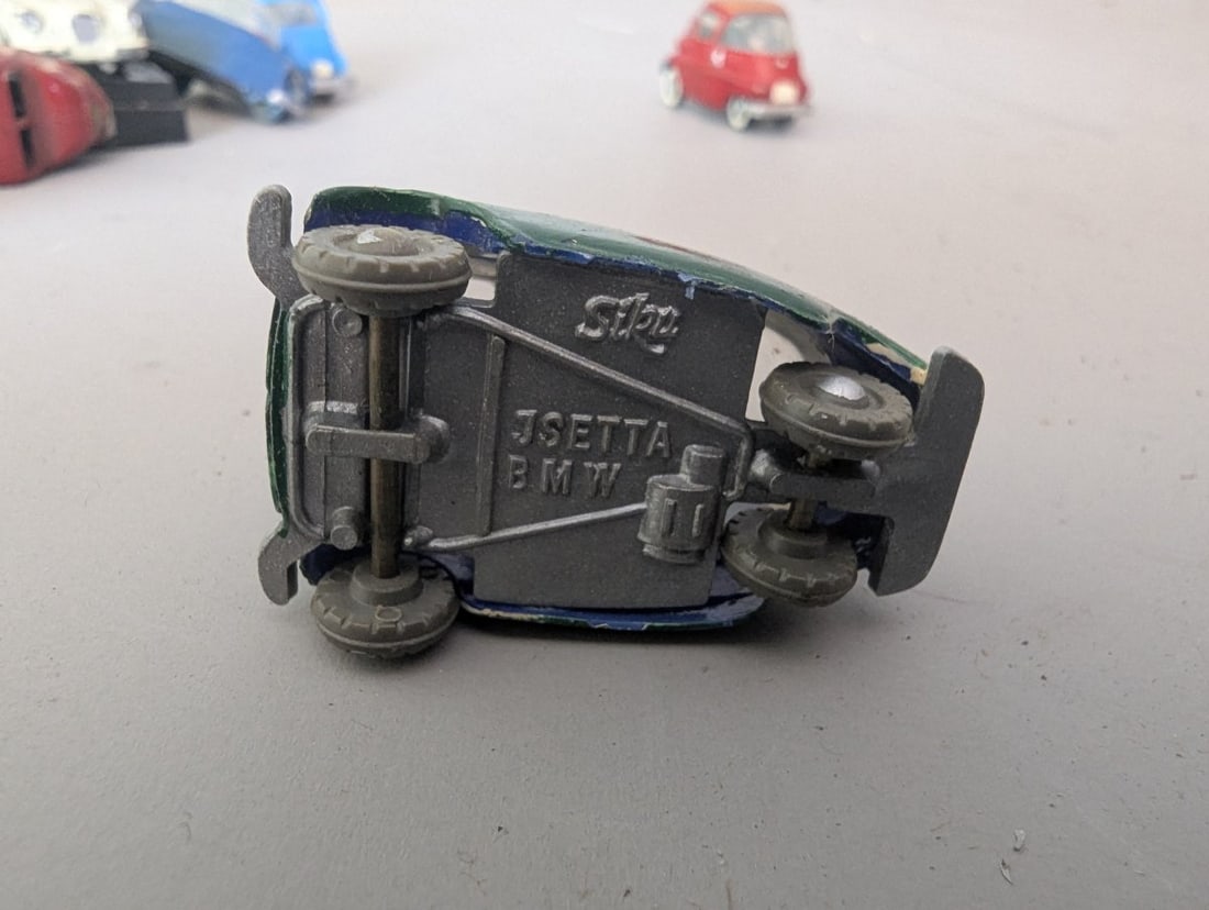 Vintage European Microcar Collection 9 Miniature Die-Cast Model Cars Siku Mini-Cars - 8