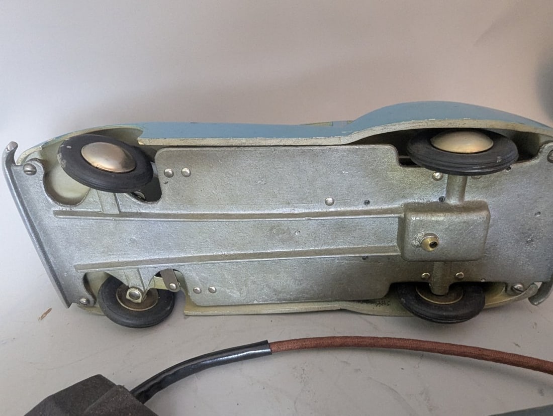 Vaty Auto Electrique Toy Car Set with Controller and Box Vintage French Collectible - 6