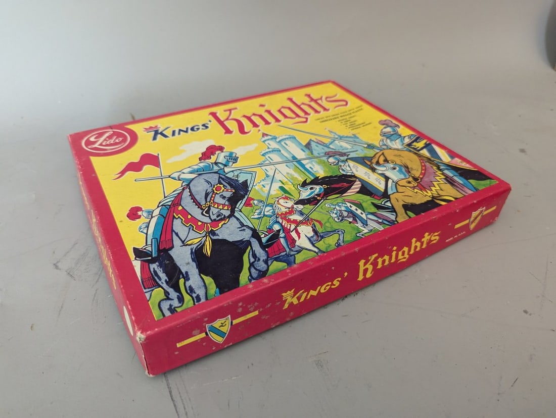 Lido Kings Knights Toy Soldier Playset Vintage New Old Stock Collectible Figures - 8
