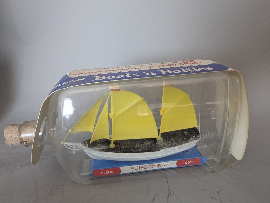 Eldon Vintage Boats n Bottles Store Display Complete Set 1966 Rare Collectible Toys - 10